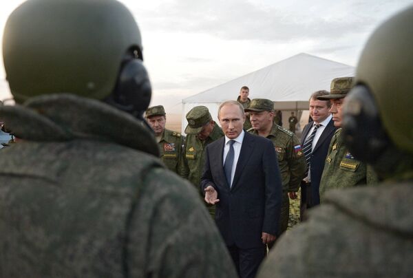 Рабочая поездка президента РФ В.Путина в Оренбургскую область