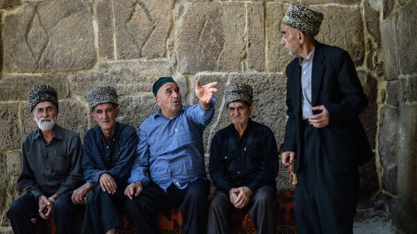 Местные жители Кавказа. Архивное фото