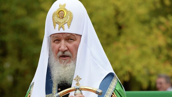Патриарх Московский и всея Руси Кирилл в Барнауле