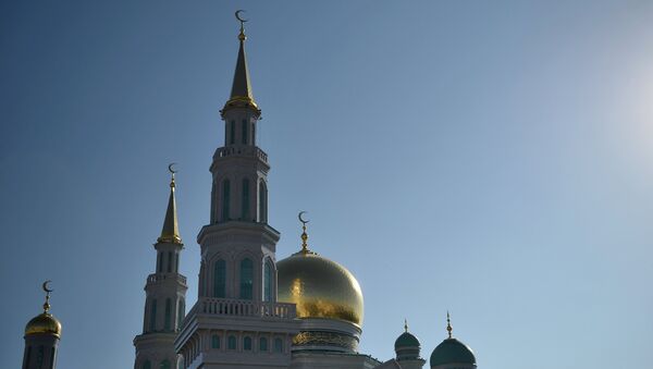 Открытие после реставрации главной мечети Москвы