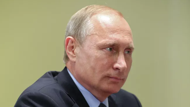 Рабочая встреча президента России В.Путина с председателем Федерации независимых профсоюзов РФ М.Шмаковым