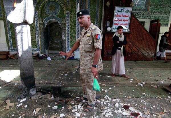 Теракт в мечети Блили в столице Йемена Сане