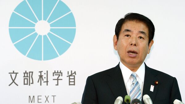 Министр образования, культуры, спорта, науки и техники Японии Хакубун Симомура подал в отставку, 25 сентября 2015