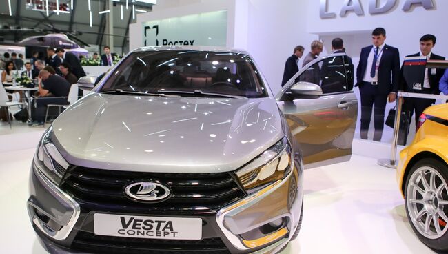 Автомобиль Lada Vesta. Архивное фото