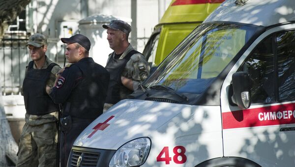 Нападение на станцию скорой помощи в Симферополе. Архивное фото