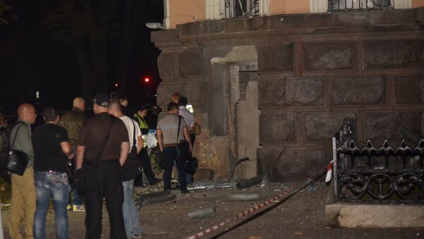 Взрыв прогремел у здания СБУ в центре Одессы. Архивное фото
