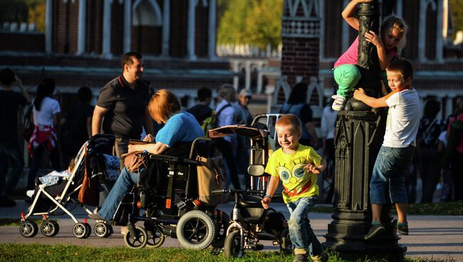 Теплая погода в Москве. Архивное фото