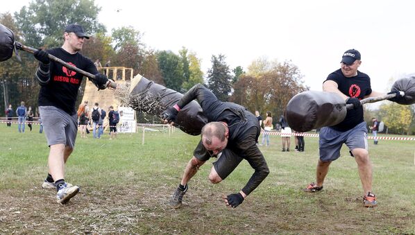 Экстремальная гонка Bison Race в Жодино, Белоруссия
