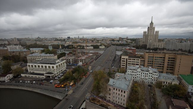 Вид на Москву. Архив