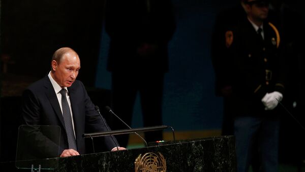 Владимир Путин на Генассамблее ООН