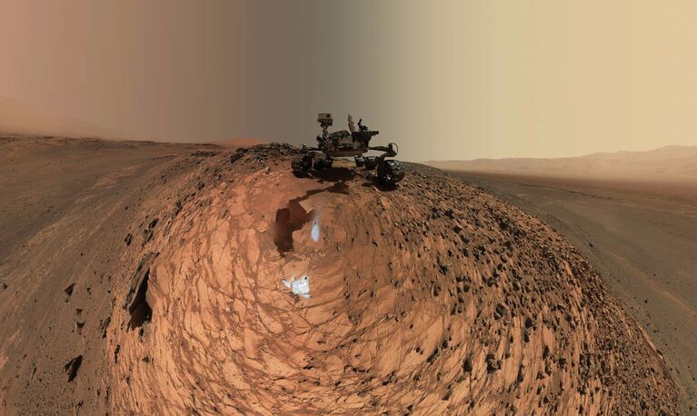 Автопортрет марсохода Curiosity