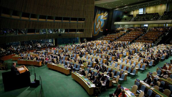 Выступление Петра Порошенко на Генассамблее ООН