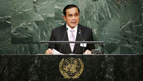 Премьер-министр Таиланда Прают Чан-Оча на Генассамблее ООН