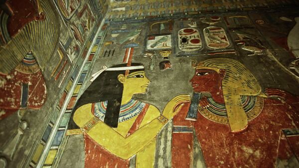 Гробница Тутанхамона в Египте. Архивное фото