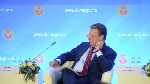 Президент Парламентской ассамблеи ОБСЕ Илкка Канерва. Архивное фото