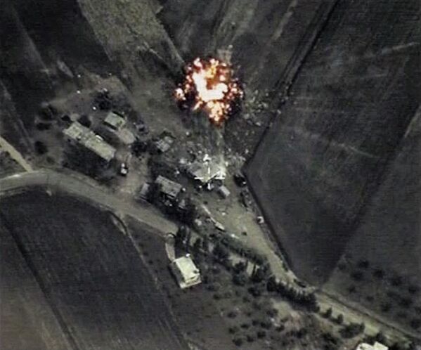 Точечные удары российской авиационной группы по объектам террористической организации ИГИЛ в Сирии