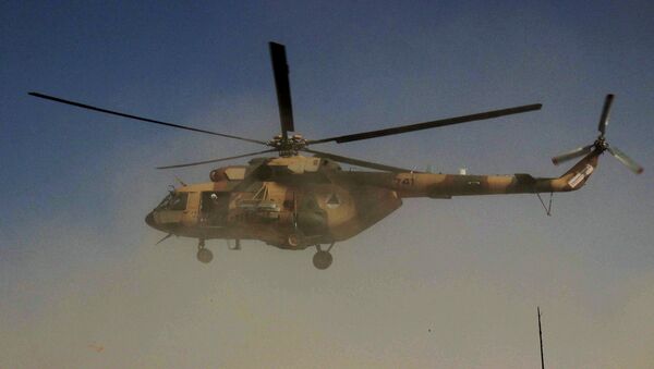 Вертолет сил безопасности Афганистана. Архивное фото