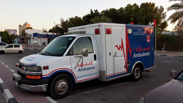 Машина скорой помощи в одной из стран Персидского залива. Архивное фото