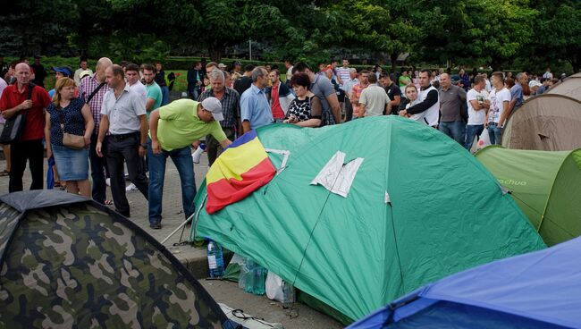 Акции протеста в Кишиневе