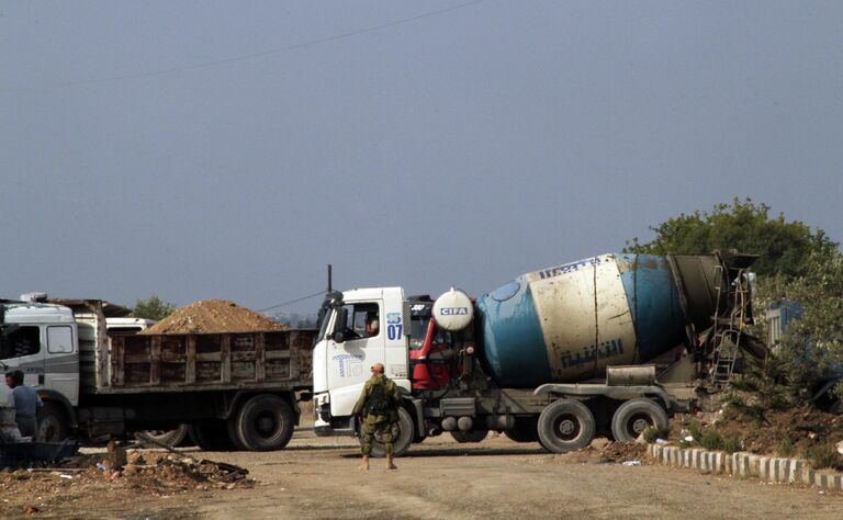 Военнослужащие на базе Хмеймим в Сирии
