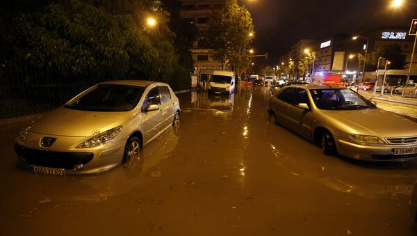 Наводнение на юге Франции, 3 октября 2015