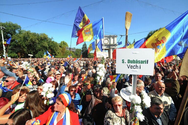 Акции протеста в Кишинёве