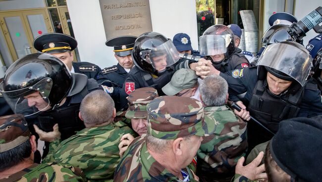 Акции протеста в Кишинёве. Архивное фото