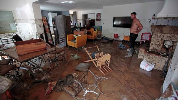 Последствия наводнения на юге Франции. Архивное фото