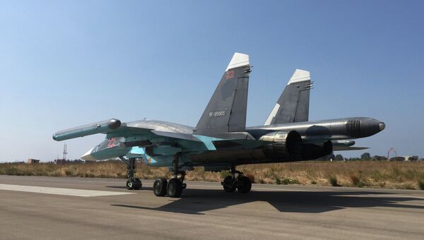 Российский самолет Су-34. Архивное фото