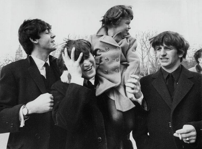 Группа The Beatles в Центральном парке Нью-Йорка, США. 1964 год