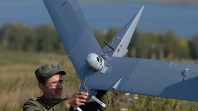 Запуск беспилотника