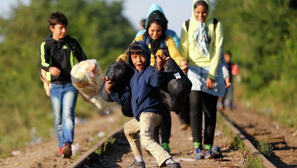 Дети мигрантов. Архивное фото