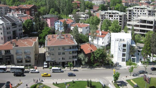 Вид на Анкару с президентского комплекса Чанкая. Архивное фото