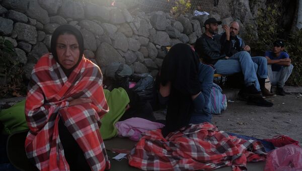Ситуация с беженцами на греческом острове Лесбос. Архивное фото