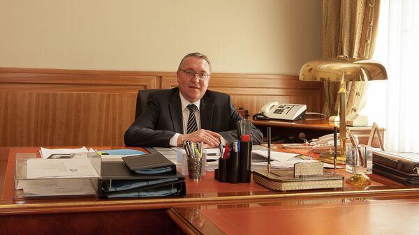 Посол России в Австрийской Республике Дмитрий Любинский. Архивное фото