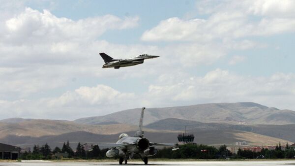 Истребители F-16 ВВС Турции. Архивное фото