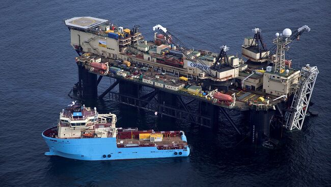 Строительство газопровода Северный поток в Балтийском море. Архивное фото