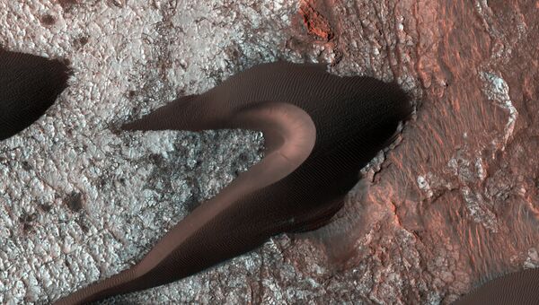 Высококачественное изображение марсианских дюн
