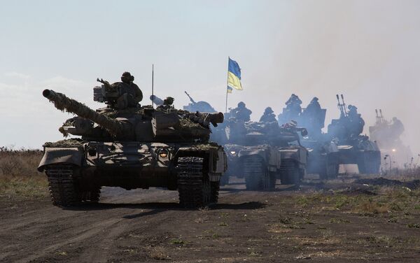 Танки украинской армии в Донецкой области Танки украинской армии в Донецкой области