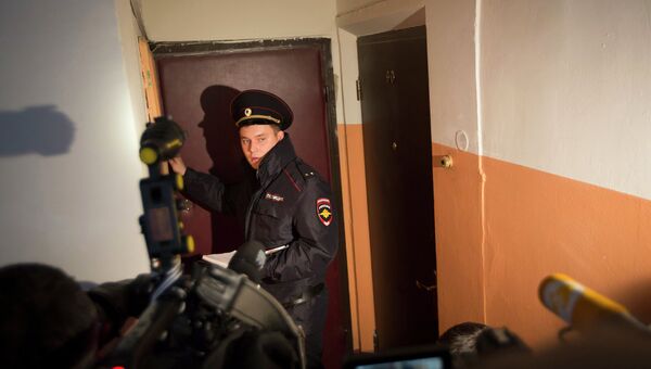 Полиция при задержании лиц по подозрению в причастности к подготовке теракта в Москве