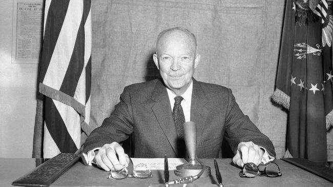 34-ый президент Соединенных Штатов Америки Дуайт Дэвид Эйзенхауэр
