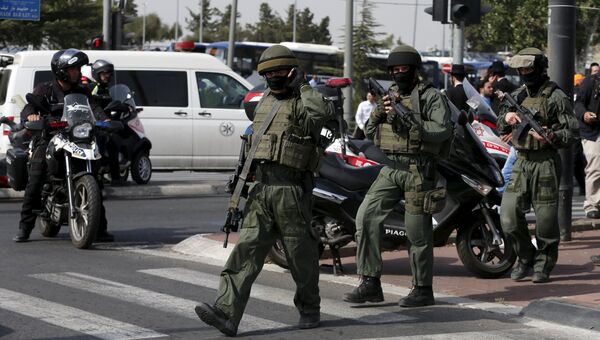 Израильские офицеры полиции
