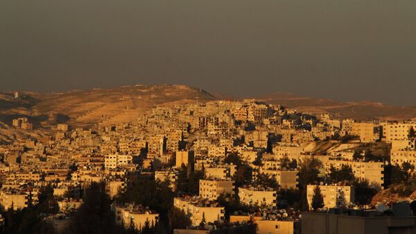 Вид на жилые дома города Дамаска