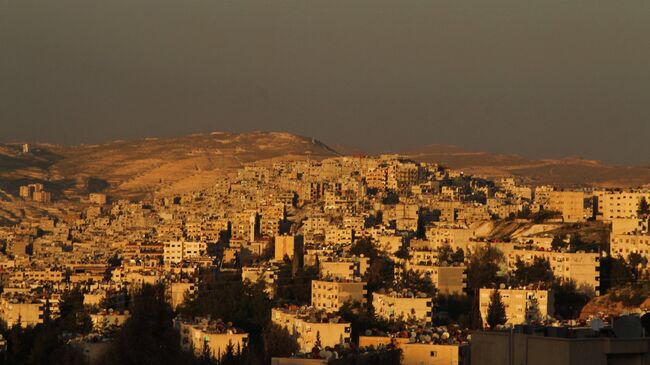Вид на жилые дома города Дамаска. Архивное фото