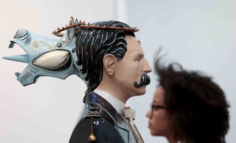 Выставка современного искусства The Frieze Art Fair 2015 в Лондоне