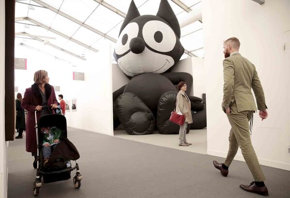Выставка современного искусства The Frieze Art Fair 2015 в Лондоне
