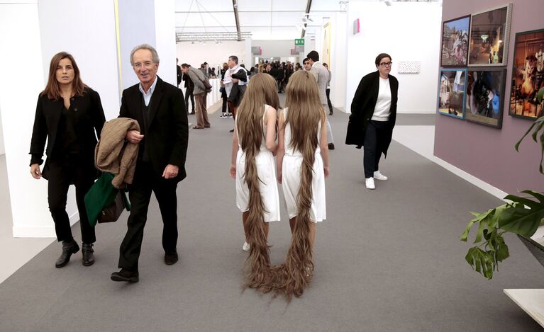 Выставка современного искусства The Frieze Art Fair 2015 в Лондоне