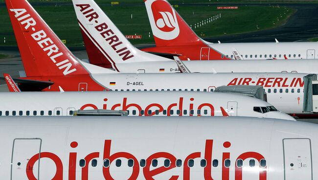 Самолеты авиакомпании Air Berlin. Архивное фото