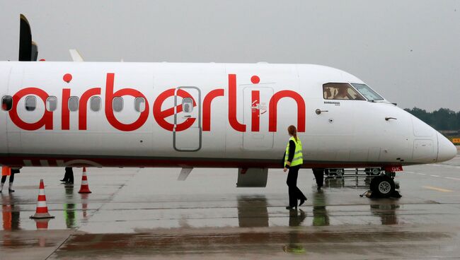 Самолет компании Air Berlin. Архивное фото