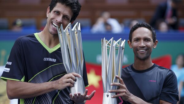 Южноафриканец Равен Класен и бразилец Марсело Мело выиграли теннисный турнир серии Мастерс в Шанхае